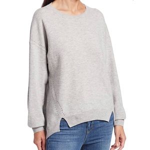 Joie Kyran Bishop Sleeve Wool Sweater